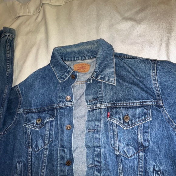 Rare Vintage Levi’s Men’s Red Tag Trucker Denim Jean Jacket Size M/L - Picture 3 of 8